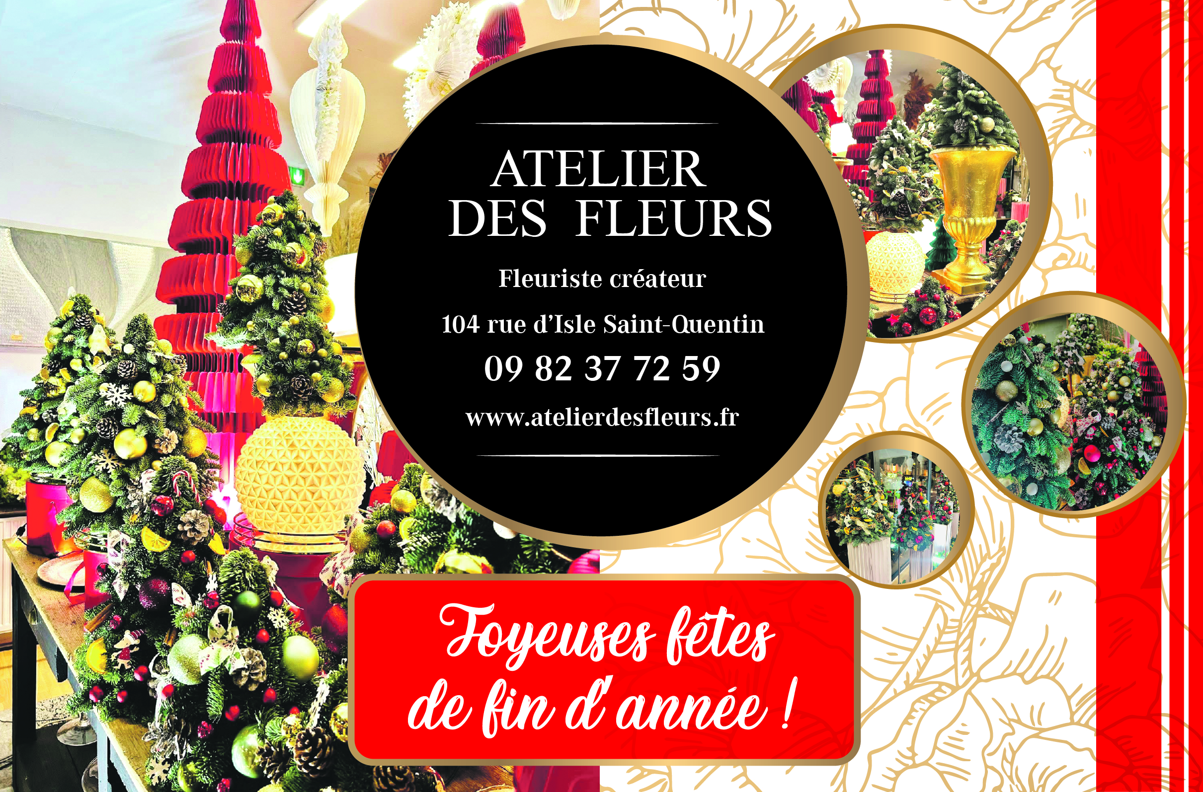 Atelier des Fleurs - 104 Rue d'Isle - 02100 Saint-Quentin