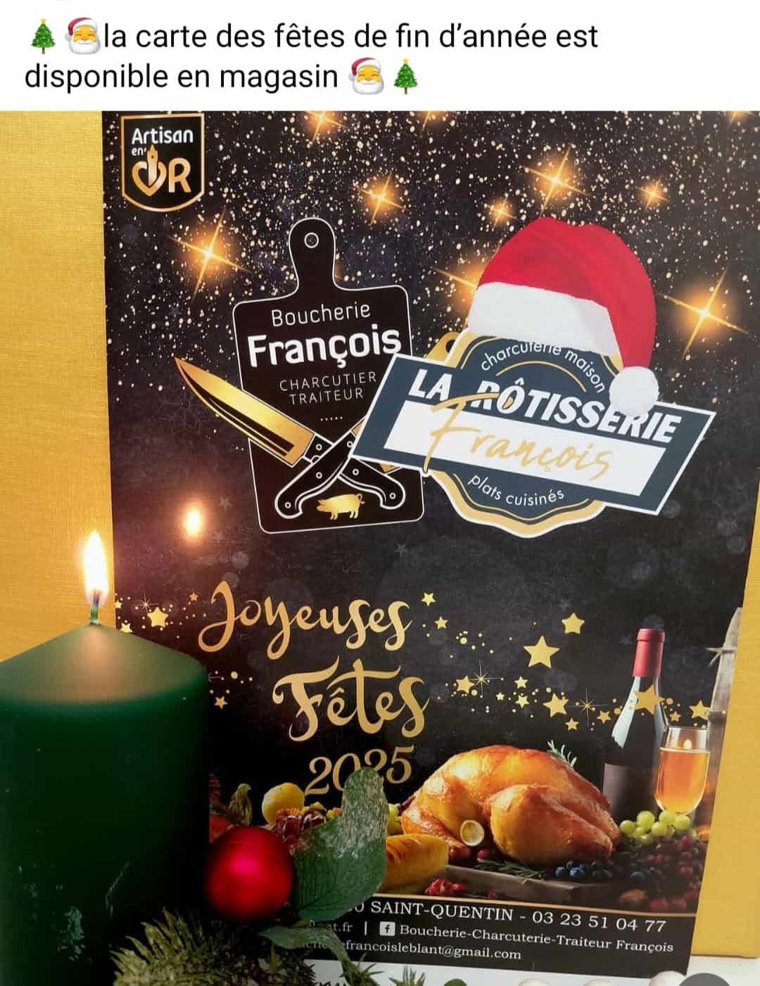 La Rôtisserie François 22 Rue Saint-André - 02100 Saint-Quentin